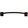 Top Knobs Oval 7 Inch Center to Center Handle Cabinet Pull from the Sanctuary Collection Oil Rubbed Bronze