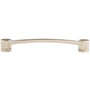 Top Knobs Oval 7 Inch Center to Center Handle Cabinet Pull from the Sanctuary Collection Polished Nickel