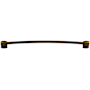 Top Knobs Oval 12 Inch Center to Center Handle Cabinet Pull from the Sanctuary Collection German Bronze
