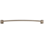 Top Knobs Oval 12 Inch Center to Center Handle Cabinet Pull from the Sanctuary Collection Pewter Antique