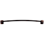 Top Knobs Oval 12 Inch Center to Center Handle Cabinet Pull from the Sanctuary Collection Tuscan Bronze