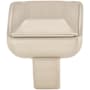 Top Knobs Podium 1 Inch Square Cabinet Knob from the Transcend Collection Brushed Satin Nickel