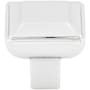 Top Knobs Podium 1-1/8 Inch Square Cabinet Knob from the Transcend Collection Polished Chrome