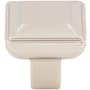 Top Knobs Podium 1-1/8 Inch Square Cabinet Knob from the Transcend Collection Polished Nickel