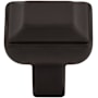 Top Knobs Podium 1-1/8 Inch Square Cabinet Knob from the Transcend Collection Sable