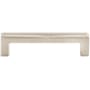 Top Knobs Podium 3-3/4 Inch Center to Center Handle Cabinet Pull from the Transcend Series Brushed Satin Nickel