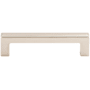Top Knobs Podium 3-3/4 Inch Center to Center Handle Cabinet Pull from the Transcend Series Polished Nickel