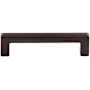 Top Knobs Podium 3-3/4 Inch Center to Center Handle Cabinet Pull from the Transcend Series Sable