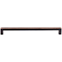 Top Knobs Podium 9 Inch Center to Center Handle Cabinet Pull from the Transcend Series Umbrio