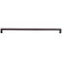 Top Knobs Podium 12 Inch Center to Center Handle Cabinet Pull from the Transcend Series Umbrio
