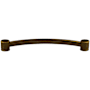 Top Knobs Oval 12 Inch Center to Center Appliance Pull from the Appliance Collection German Bronze