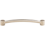 Top Knobs Oval 12 Inch Center to Center Appliance Pull from the Appliance Collection Polished Nickel