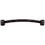 Top Knobs Oval 12 Inch Center to Center Appliance Pull from the Appliance Collection Tuscan Bronze