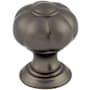 Top Knobs Devon 1 Inch Round Cabinet Knob Ash Gray