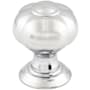 Top Knobs Devon 1 Inch Round Cabinet Knob Polished Chrome