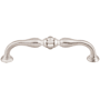 Top Knobs Devon 5-1/16 Inch Center to Center Handle Cabinet Pull Satin Nickel