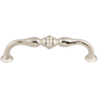 Top Knobs Devon 5-1/16 Inch Center to Center Handle Cabinet Pull Polished Nickel