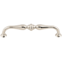 Top Knobs Devon 6-5/16 Inch Center to Center Handle Cabinet Pull Polished Nickel