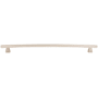 Top Knobs Arched 12 Inch Center to Center Bar Cabinet Pull from the Sanctuary Collection Brushed Satin Nickel