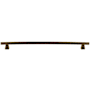 Top Knobs Arched 12 Inch Center to Center Bar Cabinet Pull from the Sanctuary Collection German Bronze