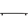 Top Knobs Arched 12 Inch Center to Center Bar Cabinet Pull from the Sanctuary Collection Oil Rubbed Bronze