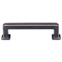 Top Knobs Ascendra 3-3/4 Inch Center to Center Handle Cabinet Pull from the Transcend Series - 10 Pack Umbrio