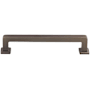 Top Knobs Ascendra 5-1/16 Inch Center to Center Handle Cabinet Pull from the Transcend Series Ash Gray