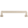 Top Knobs Ascendra 5-1/16 Inch Center to Center Handle Cabinet Pull from the Transcend Series Brushed Satin Nickel