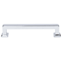 Top Knobs Ascendra 5-1/16 Inch (128 mm) Center to Center Handle Cabinet Pull from the Transcend Series - 25 Pack Polished Chrome