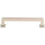 Top Knobs Ascendra 5-1/16 Inch Center to Center Handle Cabinet Pull from the Transcend Series Polished Nickel