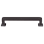 Top Knobs Ascendra 5-1/16 Inch (128 mm) Center to Center Handle Cabinet Pull from the Transcend Series - 25 Pack Sable