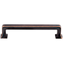 Top Knobs Ascendra 5-1/16 Inch Center to Center Handle Cabinet Pull from the Transcend Series Umbrio
