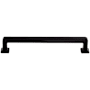 Top Knobs Ascendra 6-5/16 Inch Center to Center Handle Cabinet Pull from the Transcend Series Flat Black