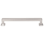 Top Knobs Ascendra 6-5/16 Inch Center to Center Handle Cabinet Pull from the Transcend Series - 10 Pack Brushed Satin Nickel