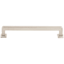 Top Knobs Ascendra 6-5/16 Inch Center to Center Handle Cabinet Pull from the Transcend Series Brushed Satin Nickel
