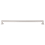 Top Knobs Ascendra 12 Inch Center to Center Handle Cabinet Pull from the Transcend Series - 10 Pack Brushed Satin Nickel
