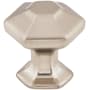 Top Knobs Spectrum 1 Inch Geometric Cabinet Knob from the Transcend Collection Brushed Satin Nickel