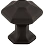 Top Knobs Spectrum 1 Inch Geometric Cabinet Knob from the Transcend Collection Sable