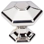 Top Knobs Spectrum 1-1/8 Inch Geometric Cabinet Knob from the Transcend Collection Polished Nickel