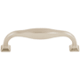 Top Knobs Contour 3-3/4 Inch Center to Center Handle Cabinet Pull from the Transcend Series Brushed Satin Nickel
