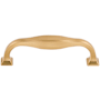 Top Knobs Contour 3-3/4 Inch Center to Center Handle Cabinet Pull from the Transcend Series Honey Bronze