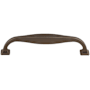 Top Knobs Contour 5 Inch Center to Center Handle Cabinet Pull from the Transcend Series Ash Gray