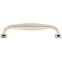 Top Knobs Contour 5 Inch Center to Center Handle Cabinet Pull from the Transcend Series Polished Nickel