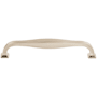 Top Knobs Contour 6-5/16 Inch Center to Center Handle Cabinet Pull from the Transcend Series Brushed Satin Nickel