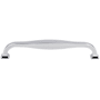 Top Knobs Contour 6-5/16 Inch Center to Center Handle Cabinet Pull from the Transcend Series Polished Chrome