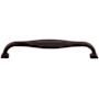 Top Knobs Contour 6-5/16 Inch Center to Center Handle Cabinet Pull from the Transcend Series Sable