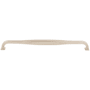 Top Knobs Contour 12 Inch Center to Center Handle Cabinet Pull from the Transcend Series Brushed Satin Nickel