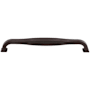 Top Knobs Contour 12 Inch Center to Center Handle Appliance Pull from the Transcend Series Sable