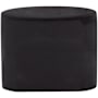 Top Knobs Oval 1-1/4 Inch Long Finger Cabinet Pull from the Sanctuary Collection Flat Black