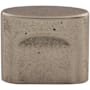 Top Knobs Oval 1-1/4 Inch Long Finger Cabinet Pull from the Sanctuary Collection Pewter Antique